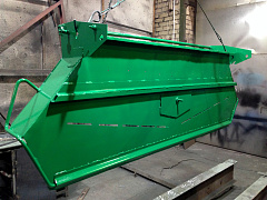 Изготовление раскидывателя комбайна John Deere